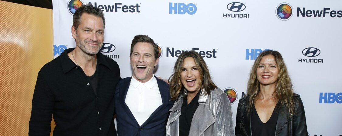 Mariska and Peter attending the “Sell By” – NewFest Film Festival Opening Night